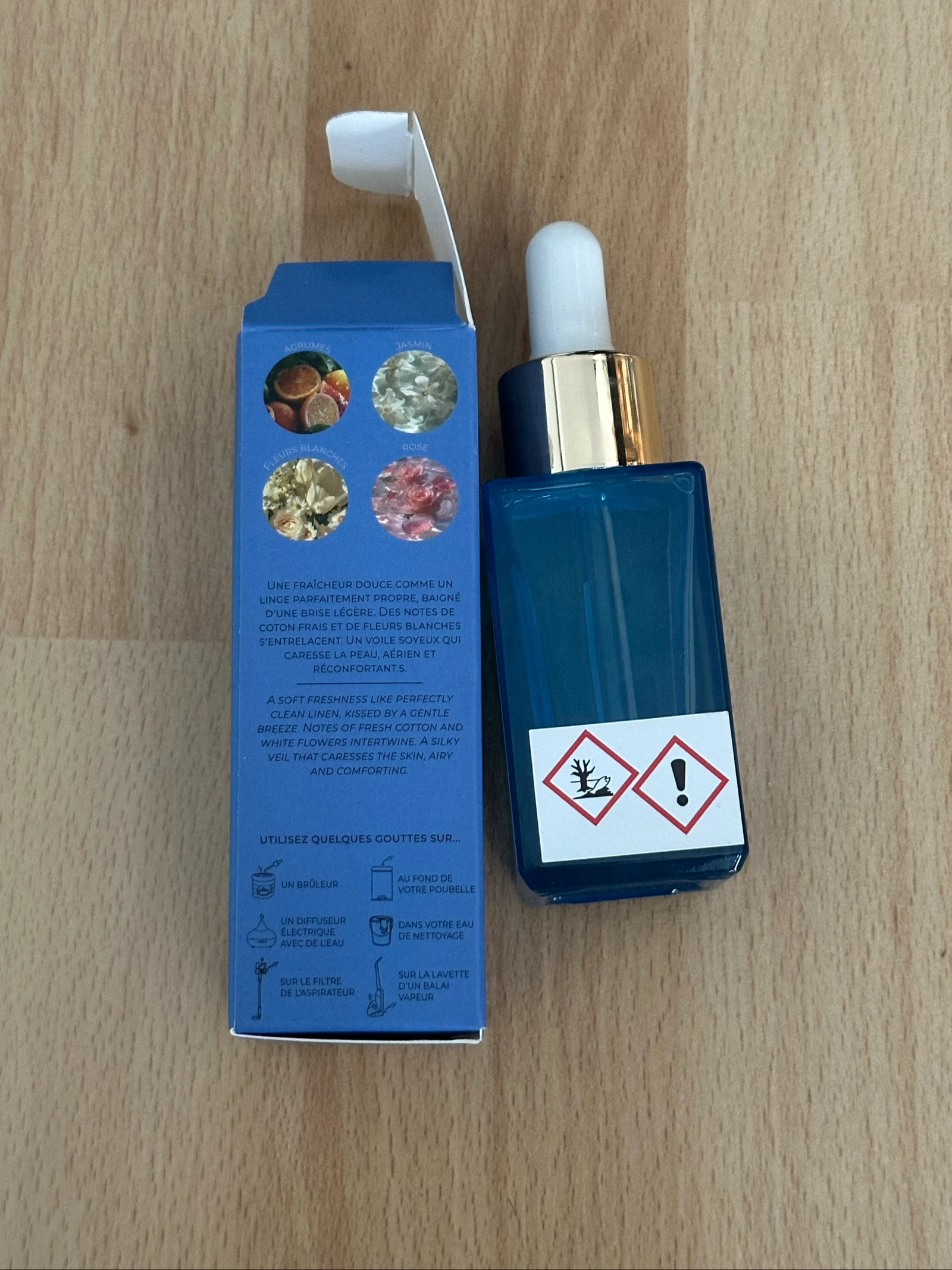 Elixir de perfume de interior Baiham Paris Satin Bleu 30 ml – photo 2